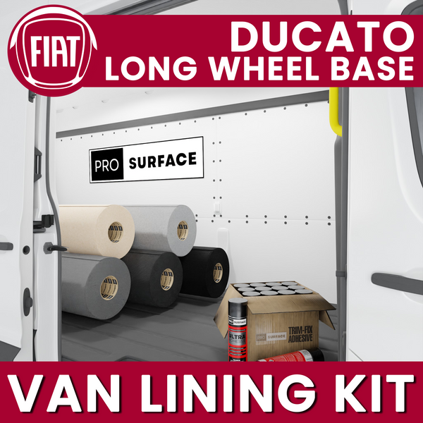 Fiat Ducato Long Wheel Base Van Lining Carpet Bundle Kit